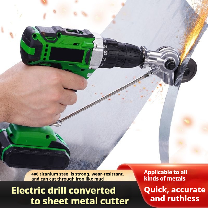 Electric drilling machine cutting accessories | Iron, tin, copper and aluminum metal plate cutting tools | General iron sheet (Mabati) cutter, ideal choice for home and construction