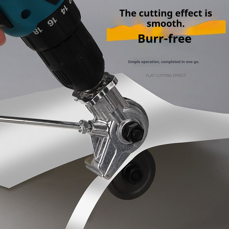 Electric drilling machine cutting accessories | Iron, tin, copper and aluminum metal plate cutting tools | General iron sheet (Mabati) cutter, ideal choice for home and construction