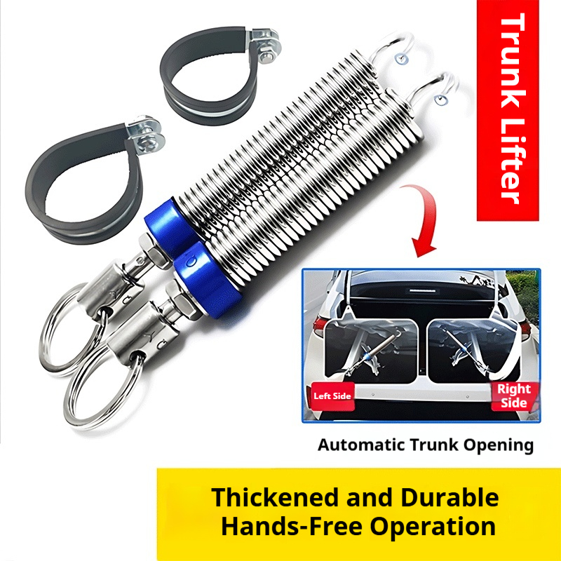 Automatic lifting spring for the trunk of a General Motors sedan, no need to drill holes, non-destructive installation, one key pop-up booster upgrade, thickened anti breakage trunk opening spring