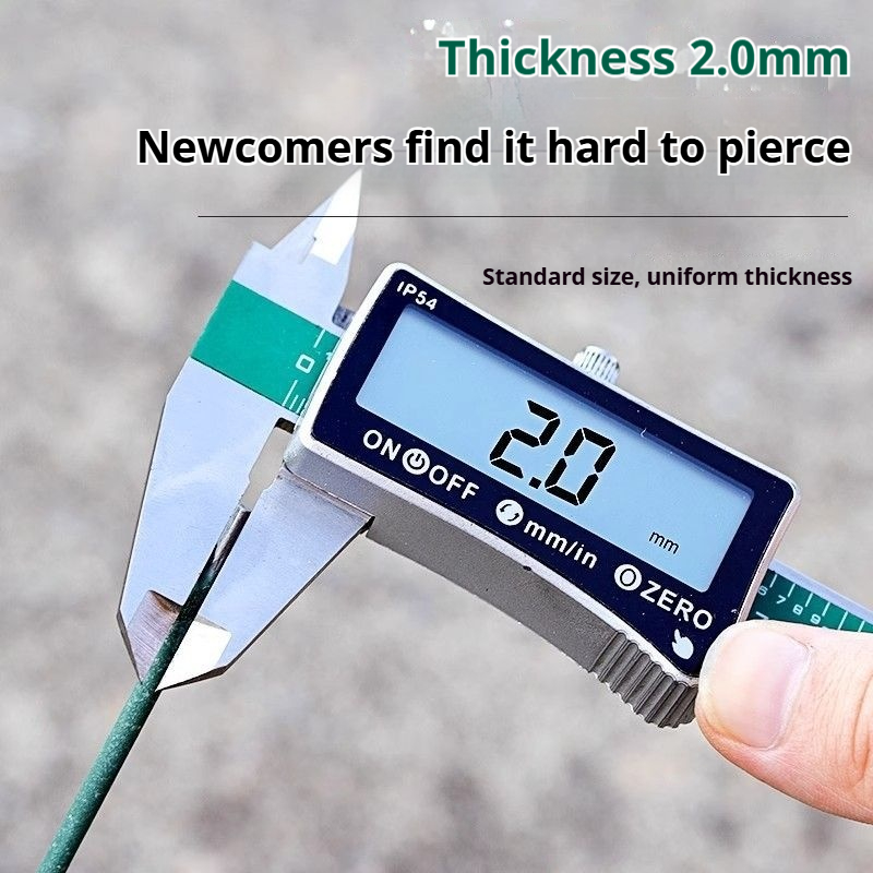 2.0mm ultra-fine thin piece special welding electrode, green skin galvanized part, anti burn through welding pipe, square tube steel pipe, household upgraded welding electrode
