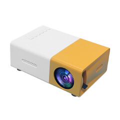 YG300 Mini Home and Children's Projector Dormitory Bedroom Wall Projection Mini Portable Student Projector