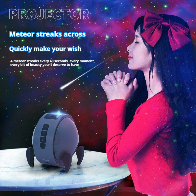 Dreamy Starry Sky Projector HD Laser Projection Light Dreamy Dating and Children's Starry Sky Intelligent Voice Atmosphere Light