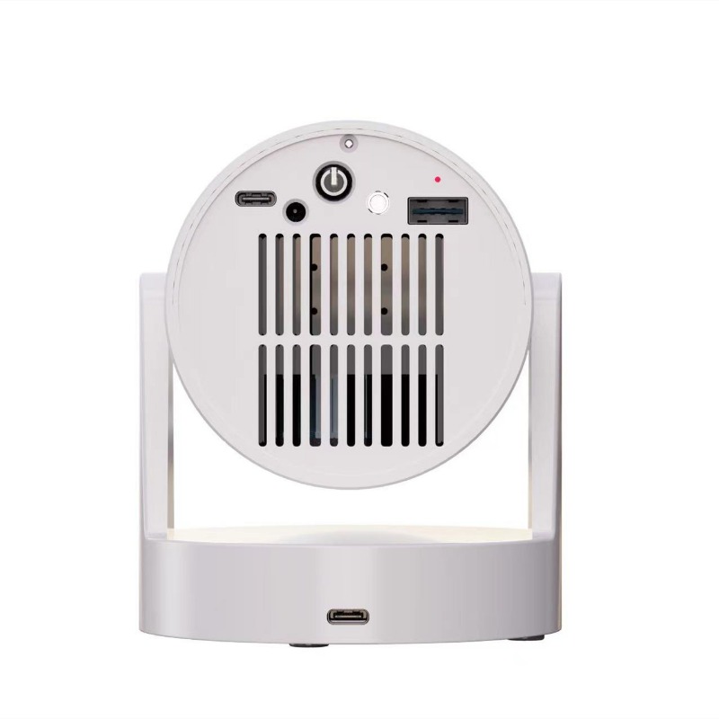 Y2SPRO built-in battery 180 ° free rotation mini projector for outdoor camping, portable home use, wired same screen high-definition projector