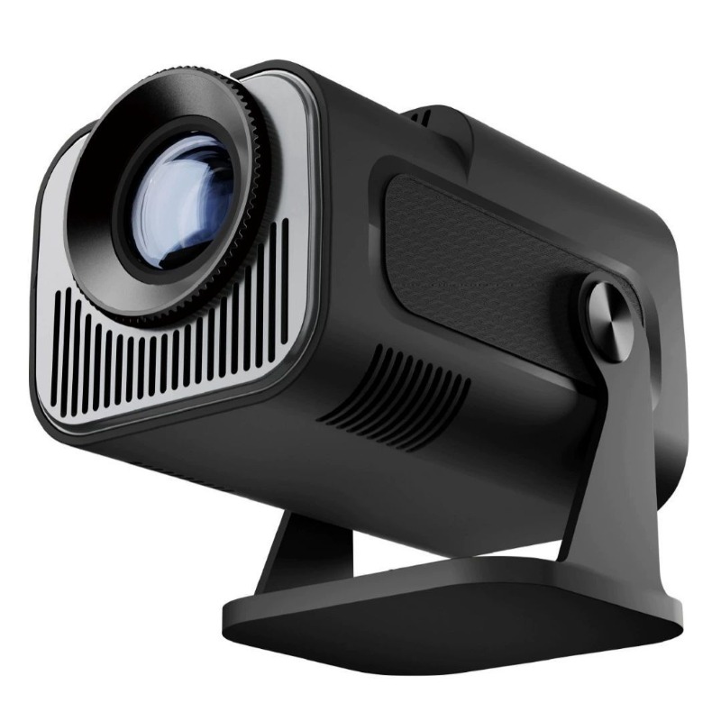 HY320Mini Smart Portable Projector 720P Android 4K Wi Fi 6 Automatic Keystone Correction 180 ° Rotating Home HD Projector