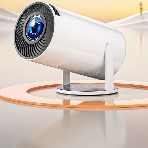 New technology CYP1 universal gimbal projector does not require WiFi connection, wireless automatic screen projection, AI voice automatic correction, high-definition home portable projector