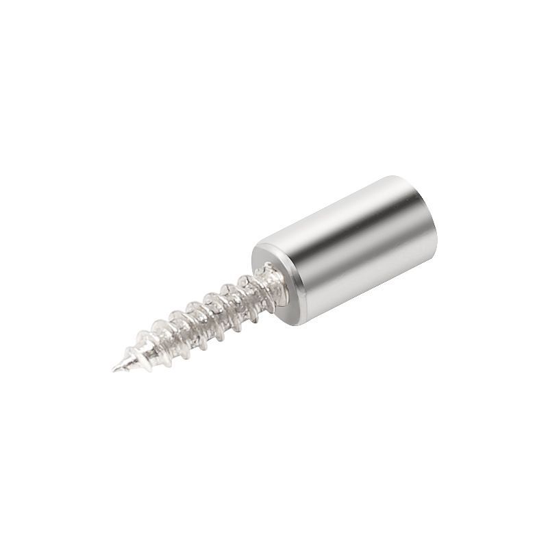 Integrated self tapping screw laminated board with silicone anti slip protective cover, cabinet wardrobe glass partition, invisible support nail hardware accessories
