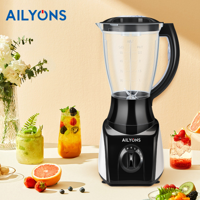 AILYONS 2-in-1 Blender & Grinder – High Power Kitchen Blender with Grinding Jar, Multi-Speed Smoothie Maker for Fruits, Vegetables, Spices & Coffee, Durable Home Appliance