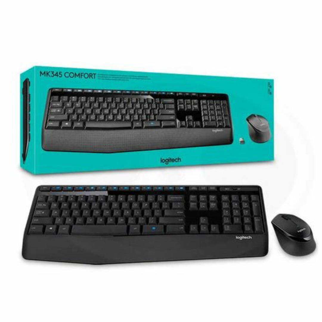 Logitech MK345 Full Size Wireless Keyboard And Mouse Combo