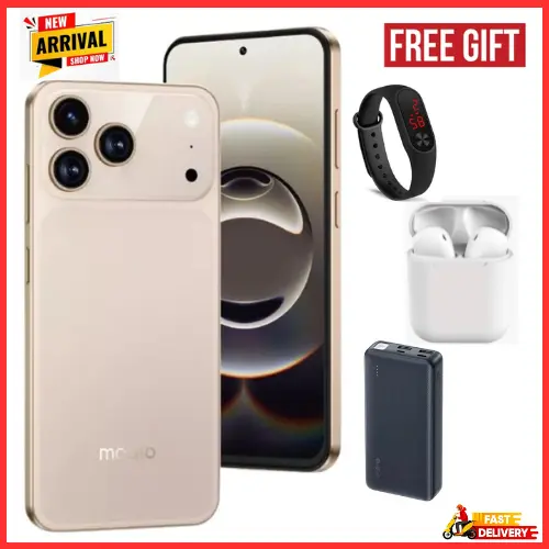 [NEW ARRIVALS] Modio MB17 Pro Max 5G Calling Mobile Phone - 6.67-inch HD Display, 8GB RAM, 256GB ROM- Trendyol