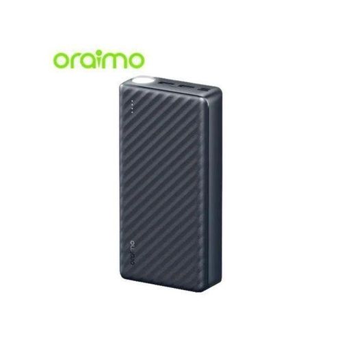 Oraimo Traveller Power Bank 30000mAh 27000mAh 20000mAh 10000mAh 12W Smart Fast Charging Slim Portable Power Bank type C Charging universal Compatibility Powerbank with overcharge protection