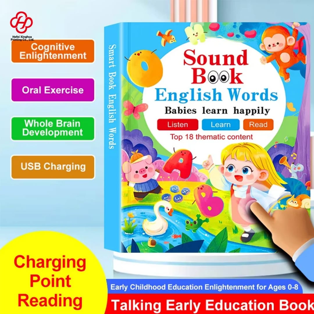 Sound Books for Kids – Interactive Listen, Learn & Read Educational Books for Early Childhood Development