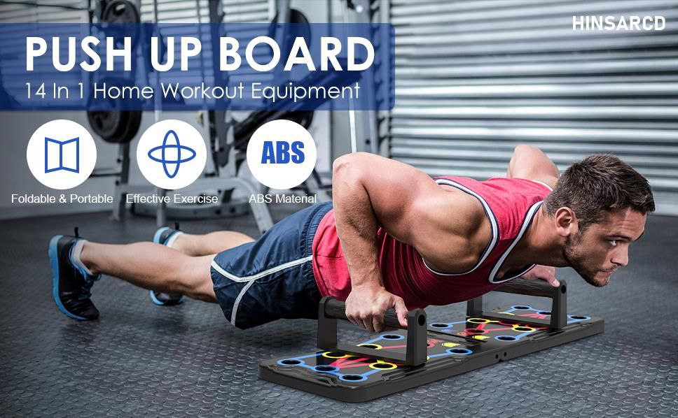 Portable Multifunctional Push-Up Board | Foldable Push-Up Training System | Home Fitness Workout Board | Full Body Strength & Muscle Training Equipment