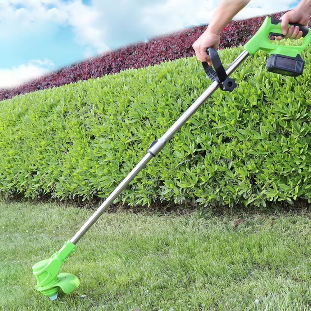 Cordless Electric Lawn Mower & Grass Trimmer | Foldable Adjustable Garden Brush Cutter | Efficient Lawn Edger & Pruning Tool | Compatible with Makita 18V Battery