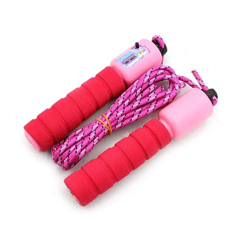 Skipping Rope Counting Jump Rope Cardio Workout Exercise Fitness Training Portable Full Body Exercise Equipment Home Gym