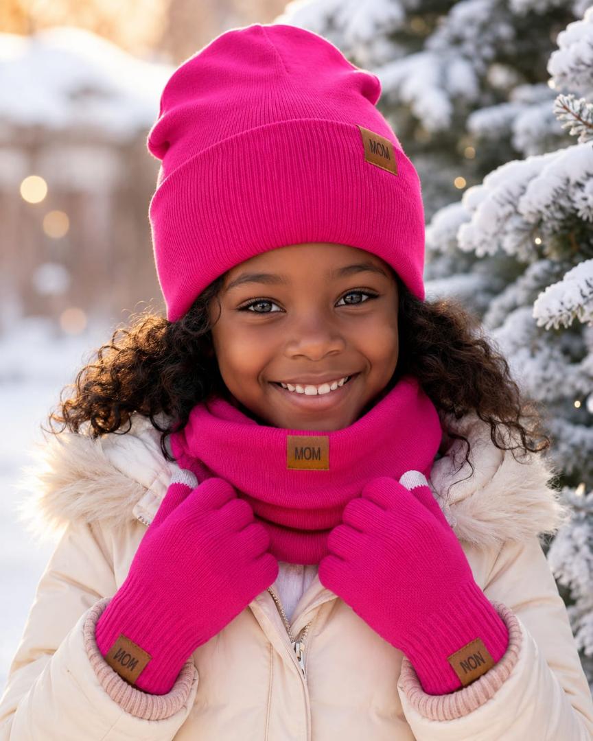 Knitted hat Beanie/Scarf/Gloves
