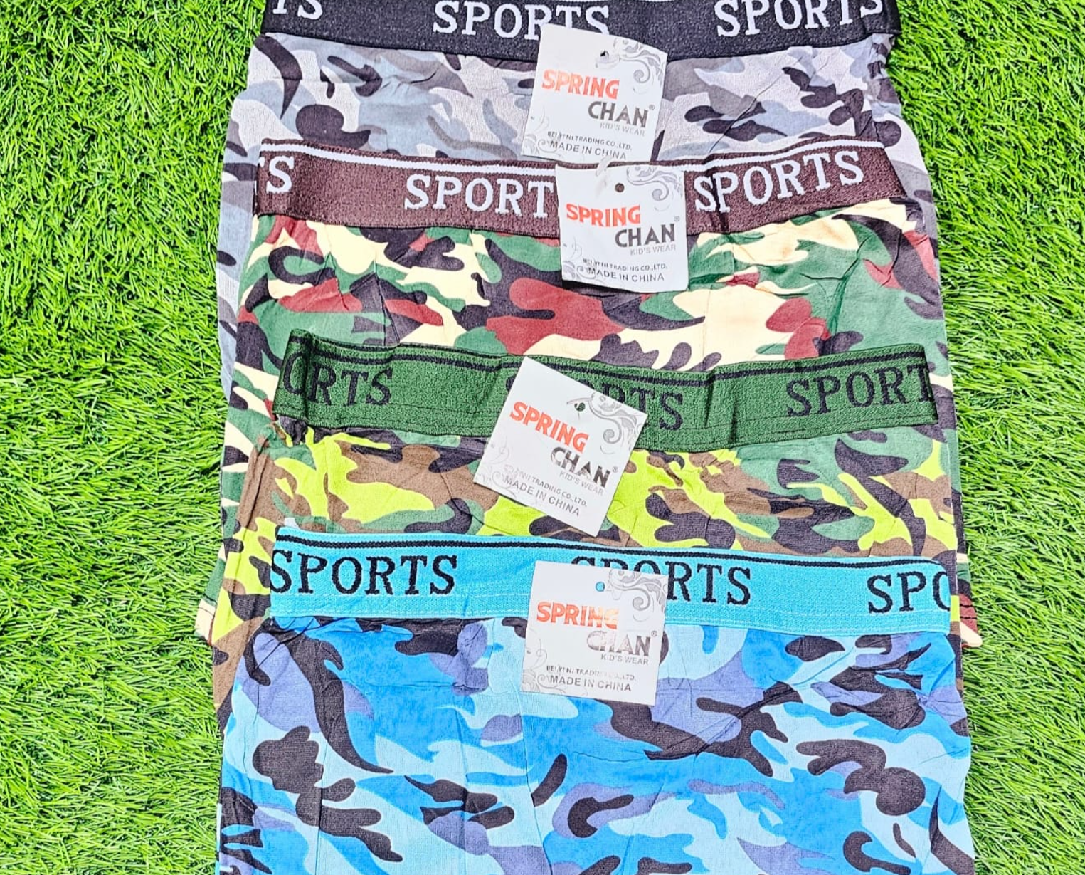 3 PCS Boys Camouflage Boxer Briefs– Soft Breathable Kids Underwear | Stretch Comfort Shorts