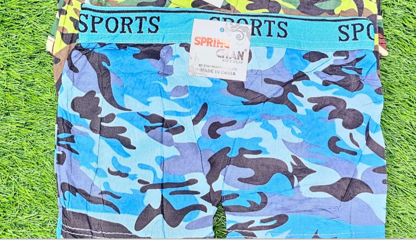 3 PCS Boys Camouflage Boxer Briefs– Soft Breathable Kids Underwear | Stretch Comfort Shorts