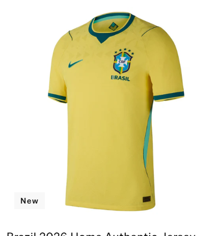 Brazil Home Football Jersey – Men's Yellow Soccer Fan Shirt | Breathable Sportswear 2025/2026 Edition