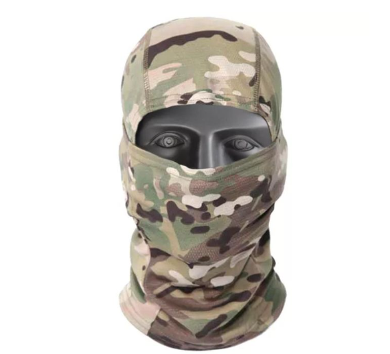 1PCS Tactical Military Camouflage Balaclava - Breathable Full Face Mask / UV Protection Motorbike Headwear