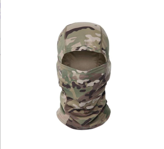 1PCS Tactical Military Camouflage Balaclava - Breathable Full Face Mask / UV Protection Motorbike Headwear