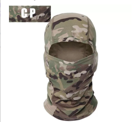 1PCS Tactical Military Camouflage Balaclava - Breathable Full Face Mask / UV Protection Motorbike Headwear