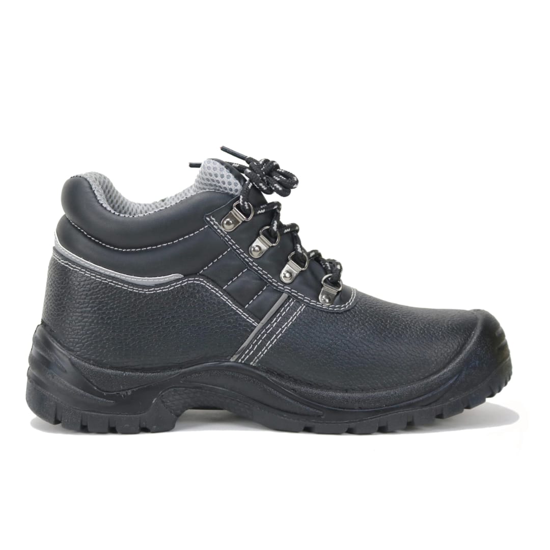 FLASH DEALS♐!Leather Soldier Heavy Duty Industrial Safety Shoes – Steel Toe Work Boots, Slip-Resistant Protective Footwear, Durable Construction Safety Boots for Men & Women, Comfortable All-Day Work