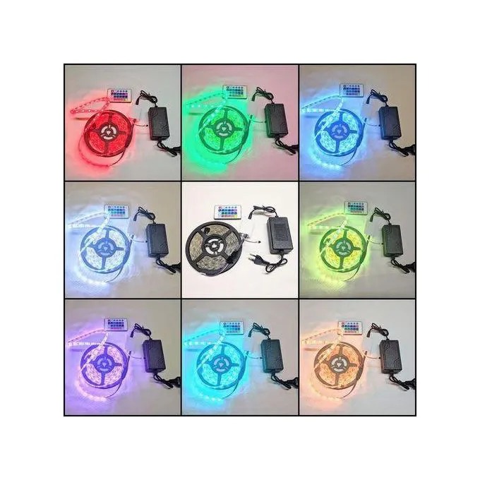 Snake Light 16.4FT 5M Waterproof 300LEDs RGB Color Changing Flexible LED Light Strip for Bedroom, TV Back Lighting, Christmas, Valentine's Day (