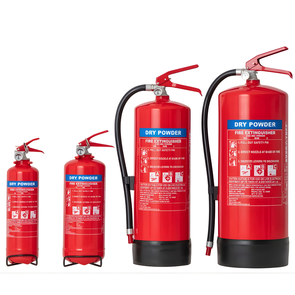 4KG ABC Dry Powder Fire Extinguisher – DCP – For Office, Shop & Home – Red