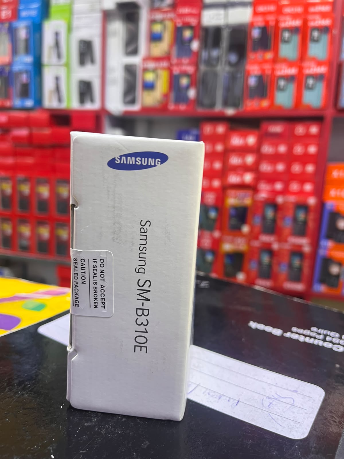 SAMSUNG SM-B310E /15 (DUOS), 2" DISPLAY,FM DUAL-SIM) FEATURE PHONE, BUTTON PHONE, ORIGINAL KABAMBE PLUS FREE LD WATCH