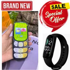Poya P3390 Featured Kabambe Mobile Phone with dualSIM Card, Loud Speaker, Facebook, Vibration Alarm, HD Camera Calculator, Powerful battery, Wireless FM & Big Torch reliable type c charger color black