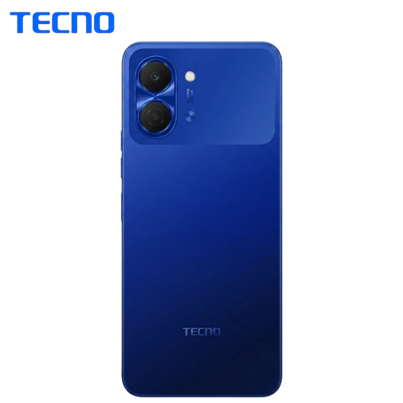 Tecno Pop 20 4GB RAM 128GB ROM Smartphone With 6.75 Inch HD+ 120Hz Display UNISOC T7250 Processor 5000mAh Battery 15W Fast Charging 13MP Rear Camera Android 15 Side Fingerprint 4G Dual Sim Phone