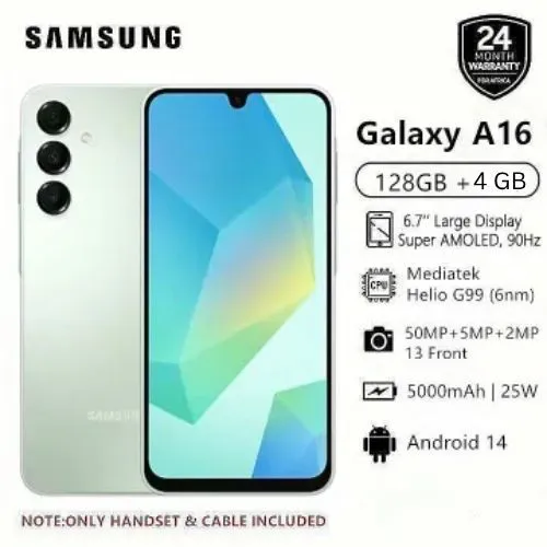 BRAND NEW SAMSUNG GALAXY A16, 6.7'' HD+, 128GB 4GB / 8GB RAM ROM, DUAL SIM, 50MP, 5000mAh SMARTPHONES| original samsung phones in kenya, A16 SAMSUNG, SAMSUNG A16 128/4GB,
