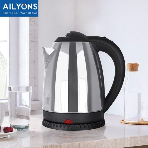 AILYONS1.8L Electric Kettle Water Heater & Boiler Jug Rapid Heating Stainless Steel Kettle 2 litres stainless steel ailyons kettle Durable stainless steel body.