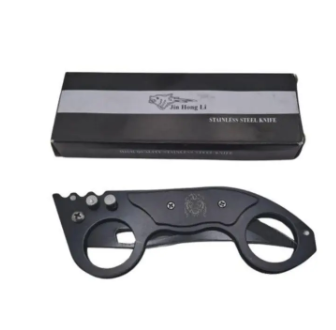 Jin hong LI switch blade pen knife foldable tactical EDC swiss army pocket