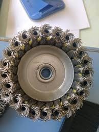 Twisted Knot Wire Wheel Brush for Angle Grinder - Professional Heavy Duty Steel Wire Cup Brush for Rust Removal, Paint Stripping, Weld Cleaning & Metal Polishing - High Performance Grinder Accessory.