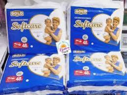 Offer price 2Softcare Gold Premium Baby Diapers - Ultra Absorbent Pants/Taped Style, All Sizes Available: Small (S), Medium (M), Large (L), XL High Quality Soft Care Gold (Pack of 40/44/48/52 Pieces)