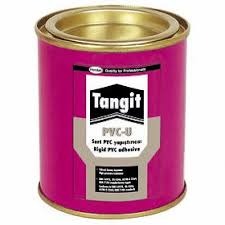 Tangit PVC-U Special Adhesive Glue 250ml For PVC Pipes Fittings High Strength Fast Drying Waterproof Solvent Cement For Plumbing Water Supply Drainage System Professional Plumbing Tool.