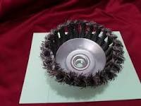 Twisted Knot Wire Wheel Brush for Angle Grinder - Professional Heavy Duty Steel Wire Cup Brush for Rust Removal, Paint Stripping, Weld Cleaning & Metal Polishing - High Performance Grinder Accessory.