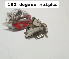 Heavy-Duty 180-Degree Malpha Concealed Hinge | Wide-Angle Cabinet Hinge for Corner Doors   | Rust-Proof Nickel Finish | Special Bulk Offer: Buy 4 Get 1 FREE—Complete 5-Piece Bundle for Only KSh 2,750!
