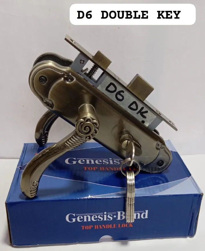 🔥 NEW STOCK – GENESIS BOND TOP HANDLE LOCK (D6 DOUBLE KEY) 🔐🔥UPGRADE YOUR DOOR SECURITY WITH THE POWERFUL AND STYLISH GENESIS BOND TOP HANDLE LOCK D6 DOUBLE KEY