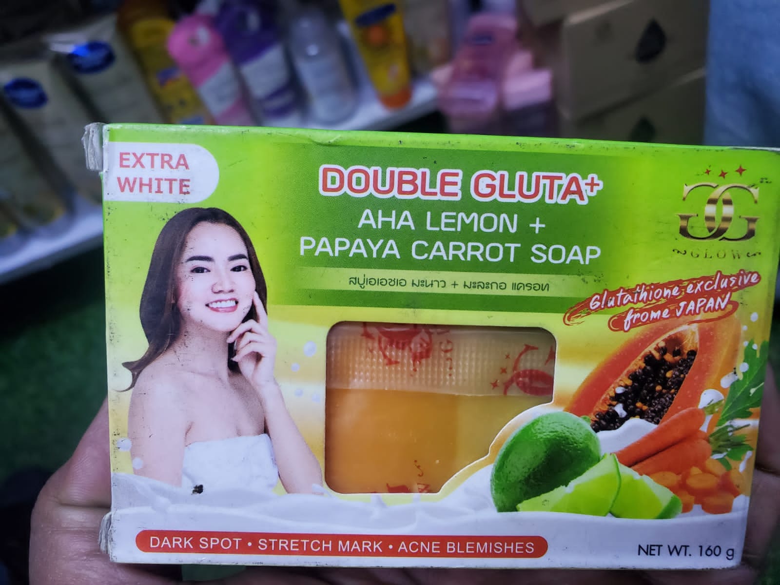 🍋🥕 NEW ARRIVALS – DOUBLE GLUTA+ AHA LEMON, PAPAYA & CARROT SOAP – EXFOLIATING, NOURISHING & MOISTURIZING FACE & BODY SOAP FOR RADIANT, SMOOTH & HEALTHY-LOOKING SKIN 🧼✨