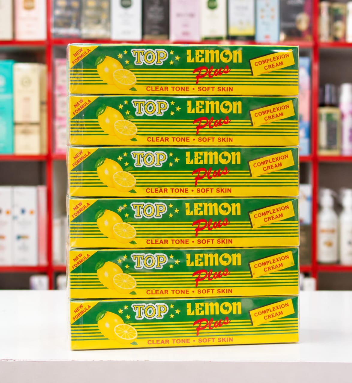 2 PIECES TOP LEMON PLUS COMPLEXION CREAM 🍋💛 – CLEAR TONE • SOFT SKIN • BEAUTIFUL GLOW! ✨
TREAT YOUR SKIN TO THAT EXTRA TOUCH OF CARE WITH 2 PIECES OF TOP LEMON PLUS COMPLEXION CREAM! 🍋🌟 DESIGNED