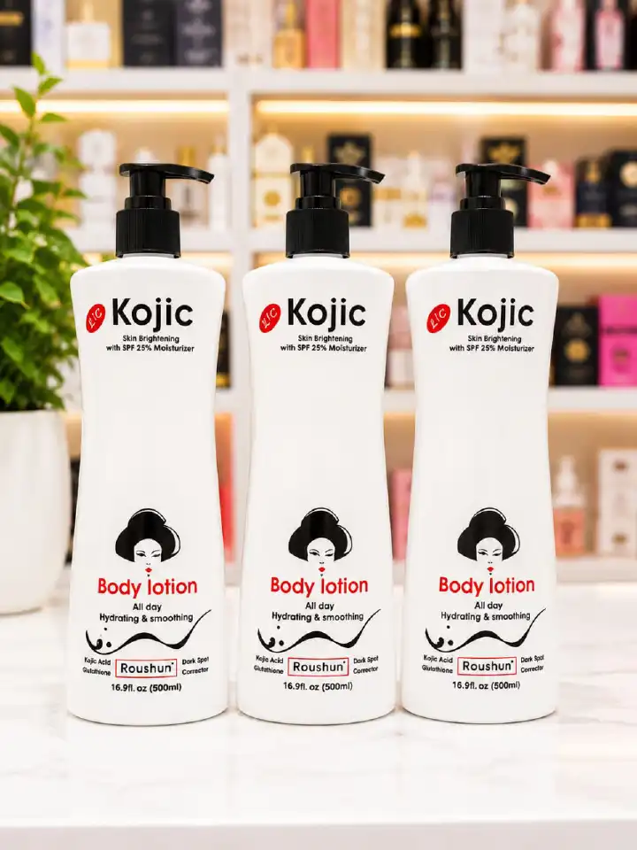 ✨ KOJIC SKIN BRIGHTENING BODY LOTION ✨GIVE YOUR SKIN THE DAILY CARE IT DESERVES! 💖 THIS KOJIC BODY LOTION IS DESIGNED TO HELP KEEP YOUR SKIN HYDRATED, SMOOTH, SOFT AND BEAUTIFULLY RADIANT ALL DAY LO