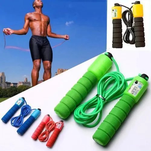 🏋️‍♂️⚡ NEW ARRIVALS – ADJUSTABLE JUMP ROPE – SKIPPING ROPE WITH COMFORT GRIP HANDLES FOR FITNESS, CARDIO, WORKOUTS & HOME EXERCISE ⚡🏋️‍♂️