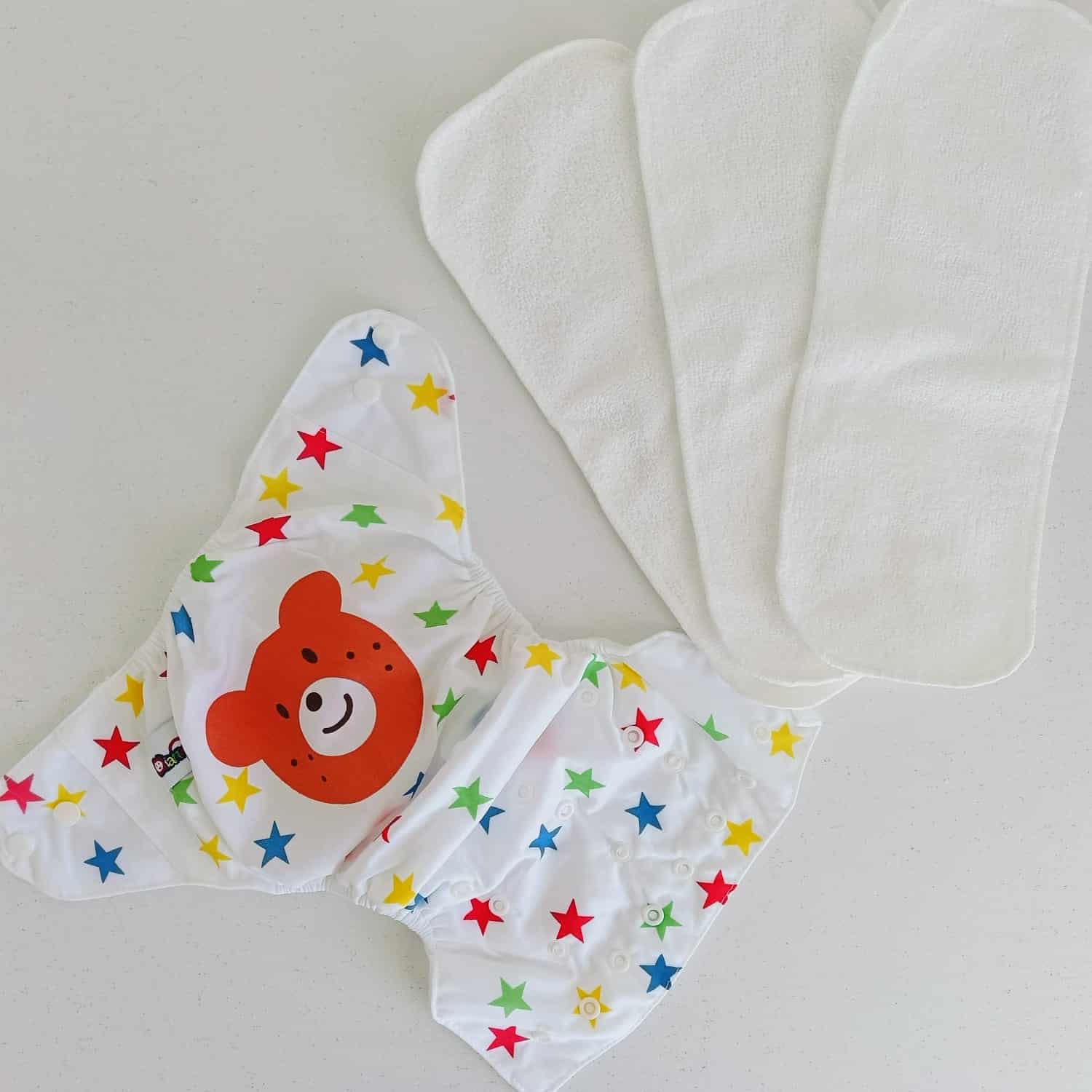 REUSABLE WASHABLE BABY DIAPERS 👶🍼💖KEEP YOUR LITTLE ONE COMFORTABLE, DRY & HAPPY! 🌟 THESE REUSABLE WASHABLE BABY DIAPERS ARE A PRACTICAL AND ECONOMICAL CHOICE FOR EVERYDAY BABY CARE. DESIGNED