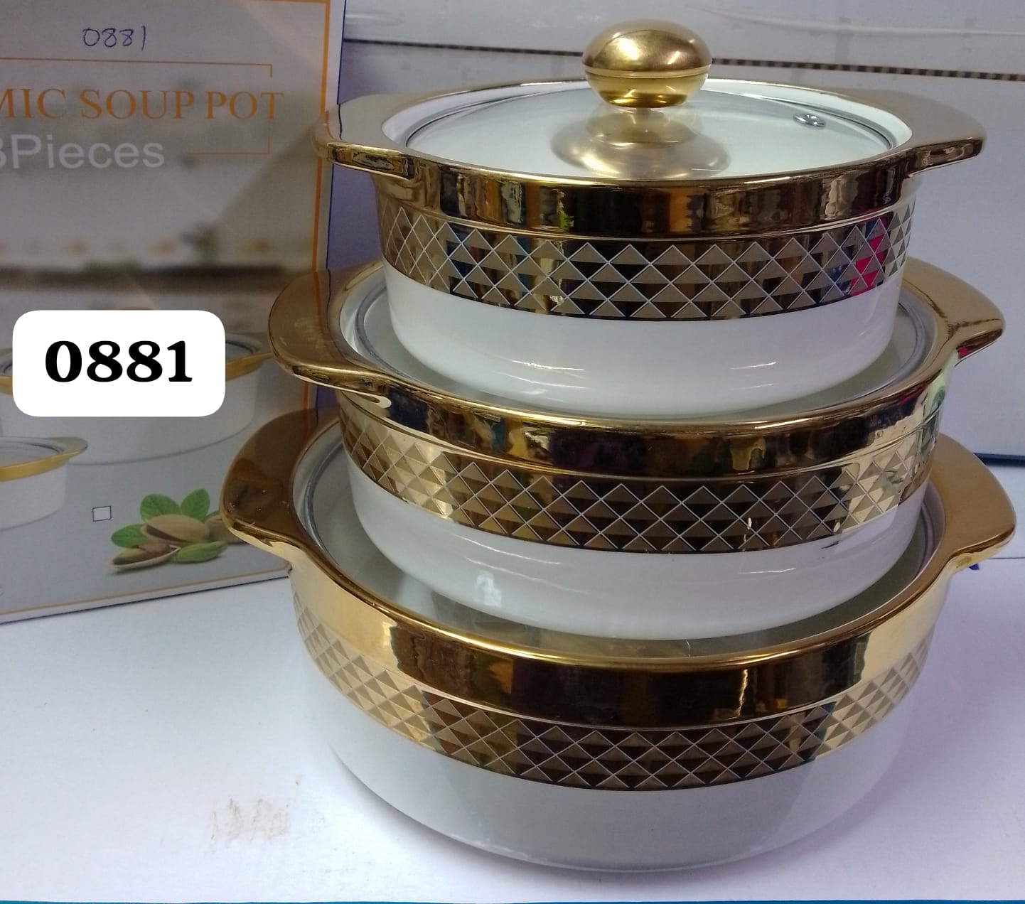 Ceramic Serving Bowls Set 0881/0882 –hot pot  Modern Kitchen Bowl Collection-HOTPOTS
