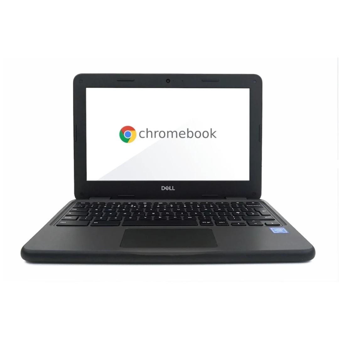 Refurbished Dell Chromebook 3100 2-in-1 11.6" HD non-Touchscreen Laptop (Intel Celeron, 4GB RAM, 32GB eMMC, X360 Convertible, Chrome OS)