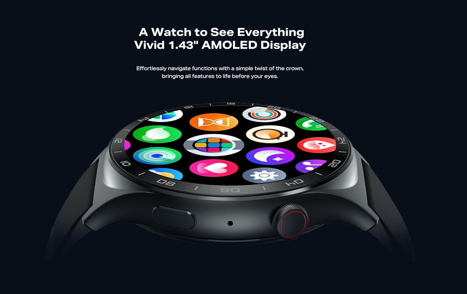 [NEW ARRIVAL] Infinix XWatch XW3E Smart Watch, 1.43-inch AMOLED, 466x466 resolution, 2.5D Glass, Android (compatible),Bluetooth V5.2,Wireless Charging Battery Life: Up to 7 days,IP68Water Resistant