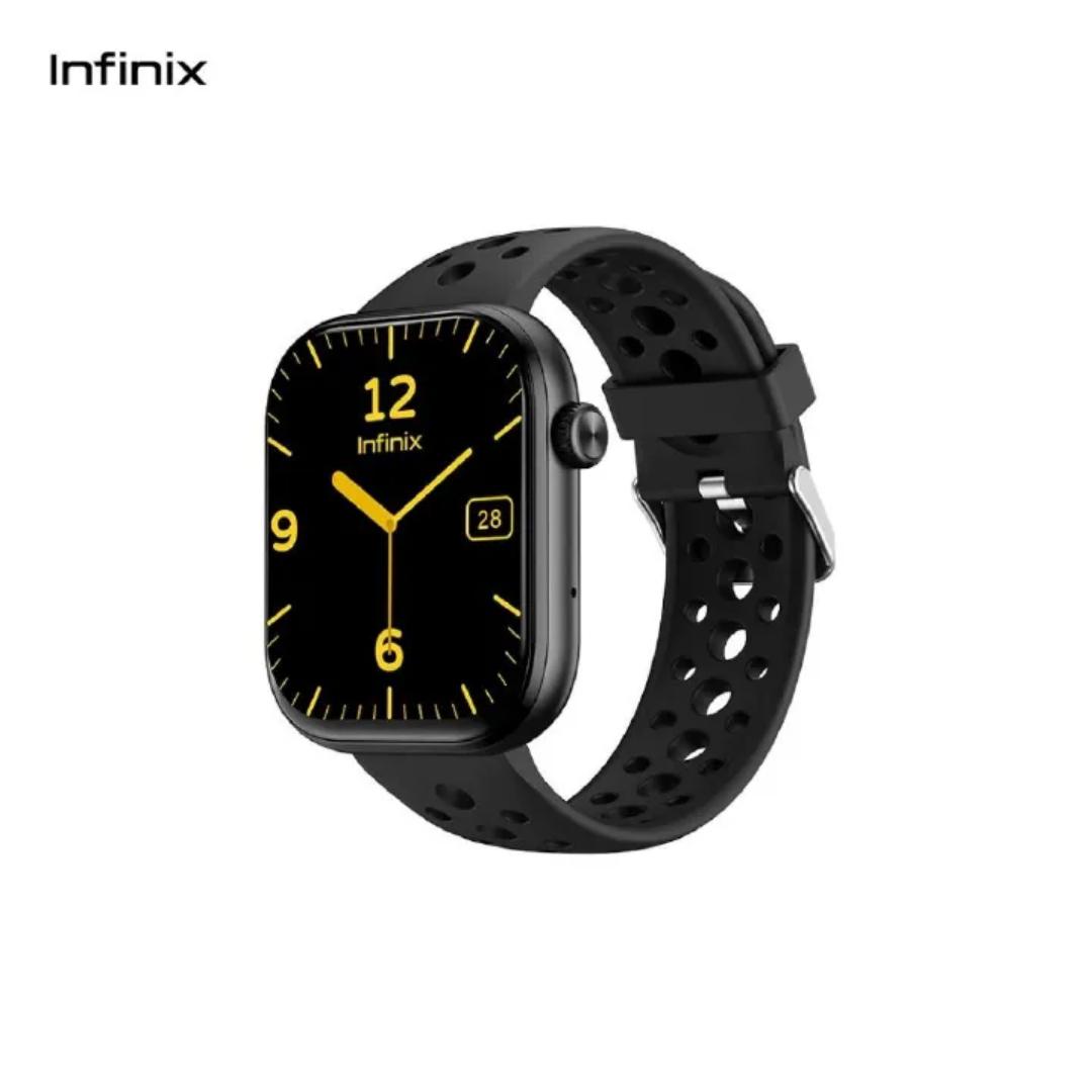[NEW ARRIVAL]Infinix XWatch H4 XW4L Smart Watch 2.04 inches Full Touch HD Color Screen Waterproof Grade:IP68 (Life Waterproof), Battery Capacity:300mAh Lithium Polymer, Magnetic Charging,