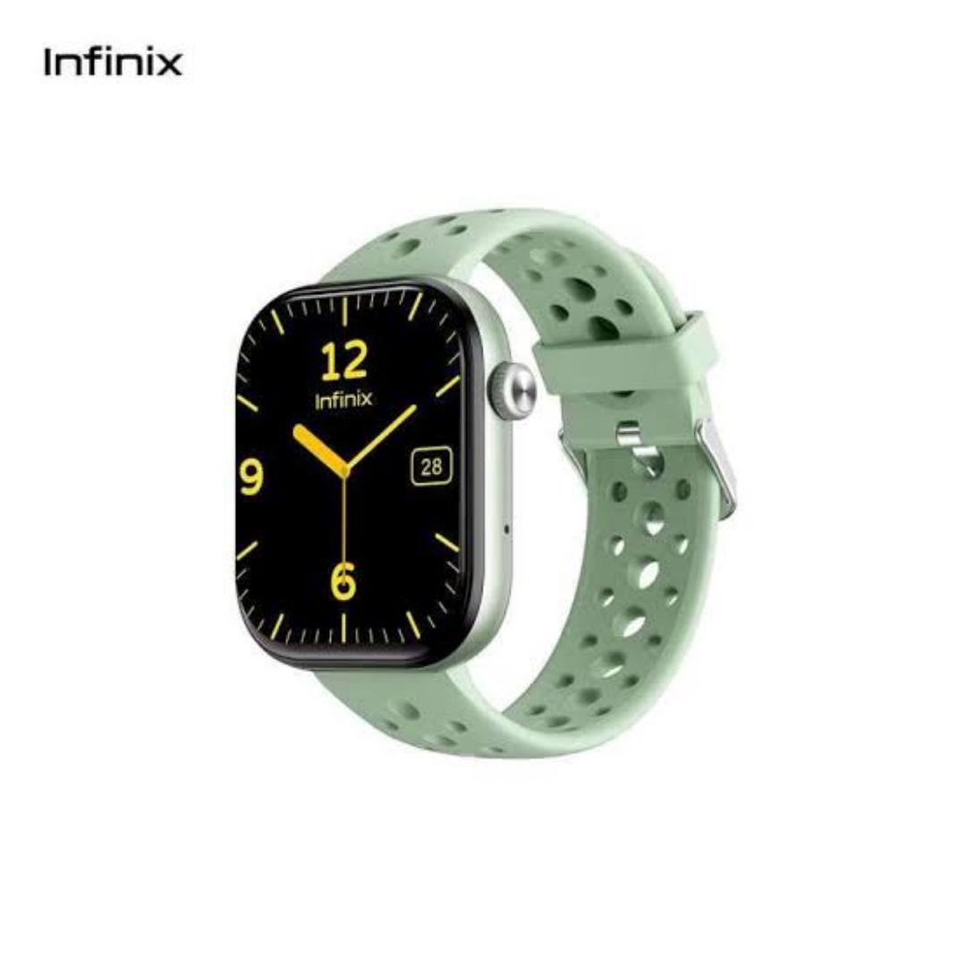 [NEW ARRIVAL]Infinix XWatch H4 XW4L Smart Watch 2.04 inches Full Touch HD Color Screen Waterproof Grade:IP68 (Life Waterproof), Battery Capacity:300mAh Lithium Polymer, Magnetic Charging,